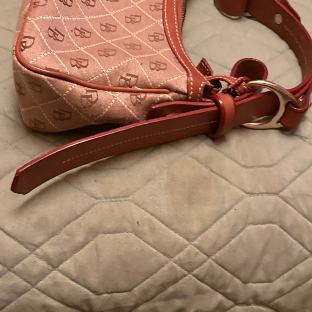 Dooney & Bourke Pink and Red Shoulder Bag - Picture 7 of 7